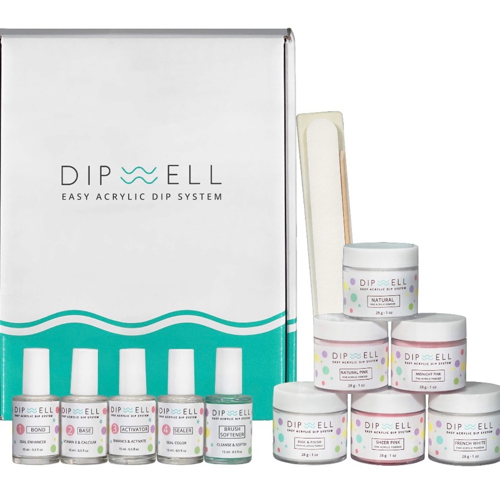 NEW DipWell Starter Kit for Acrylic Nails at Home!